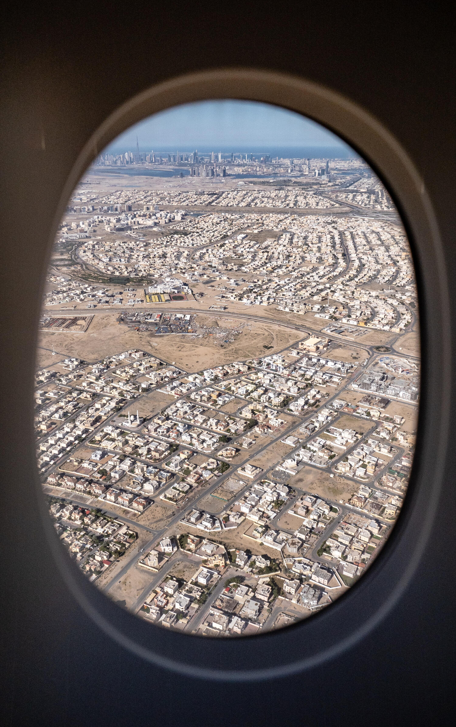 View from airplane window of Saudi Arabia, from Saudi Arabia Advertising agency